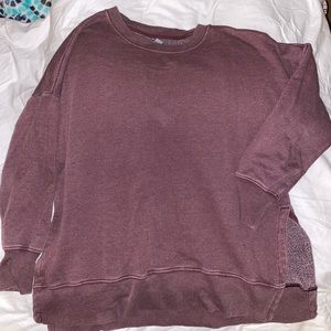 Aerie oversized crew neck sweatshirt